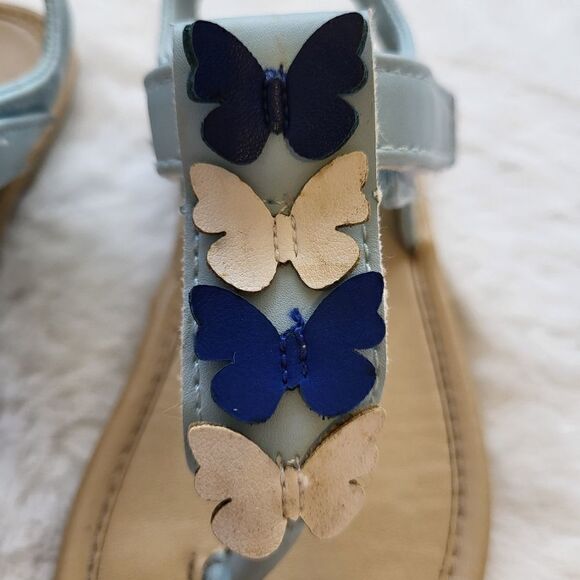 Toddler girl rising star blue sandals - Picture 3 of 8